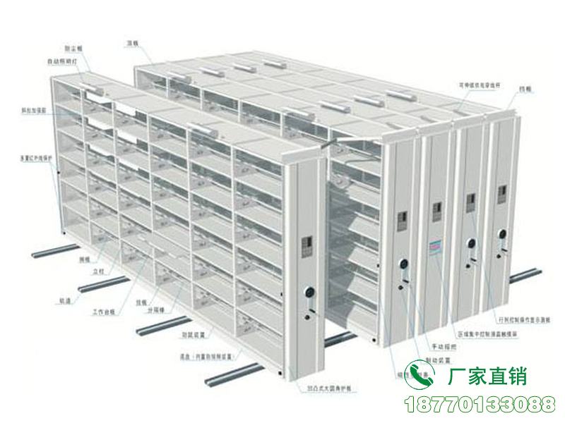 蓬溪县档案局用智能型密集架