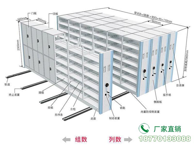 黄南档案保管移动密集架